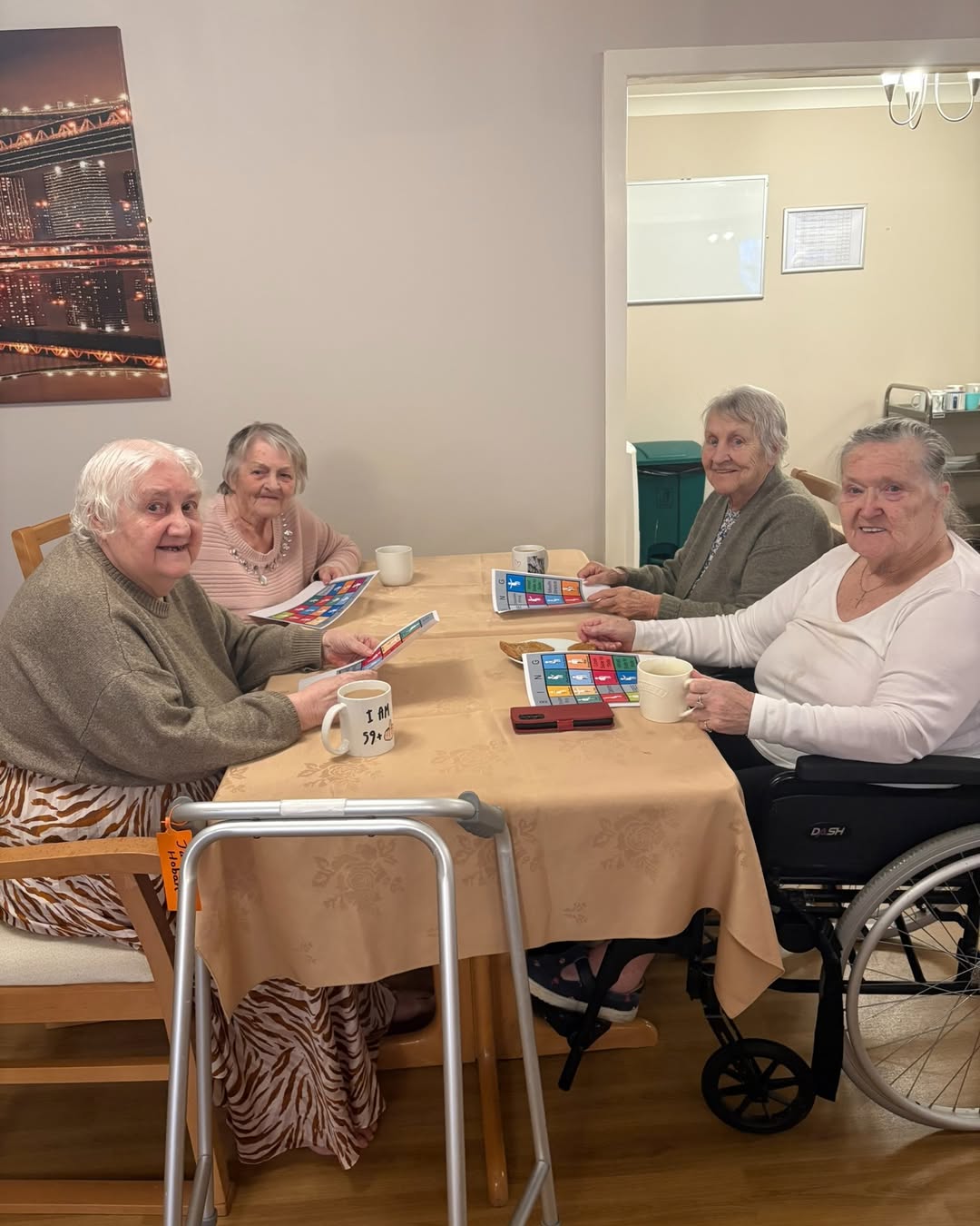 💪🎶 Leoni’s Morning Fitness Class at #LindisfarneShotton ! 🎶💪
What a brilliant start to the day! Our residents had a fantastic time taking part in Leoni’s morning fitness session, stretching out to some upbeat music and filling the room with laughter, energy, and lots of determination.
It was wonderful to see everyone getting involved, moving at their own pace, and enjoying the fun atmosphere. After all that hard work, we finished with a well-earned cup of tea and plenty of smiles. ☕😊