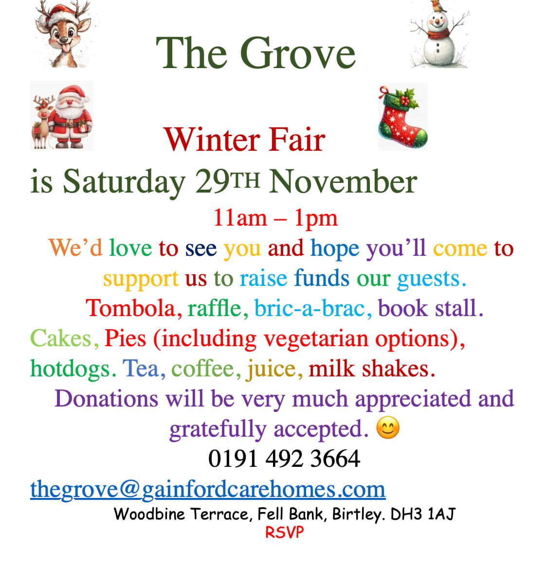 Join us at The Grove's Winter Fair 🤩