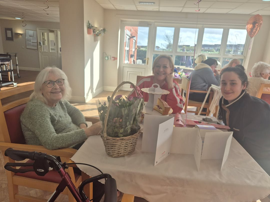 #lindisfarneouston 
Some of our lovely ladies and their families enjoying a Mother’s day afternoon Tea 😍Thank you to the kitchen staff for providing all the home baked goodies 🥰