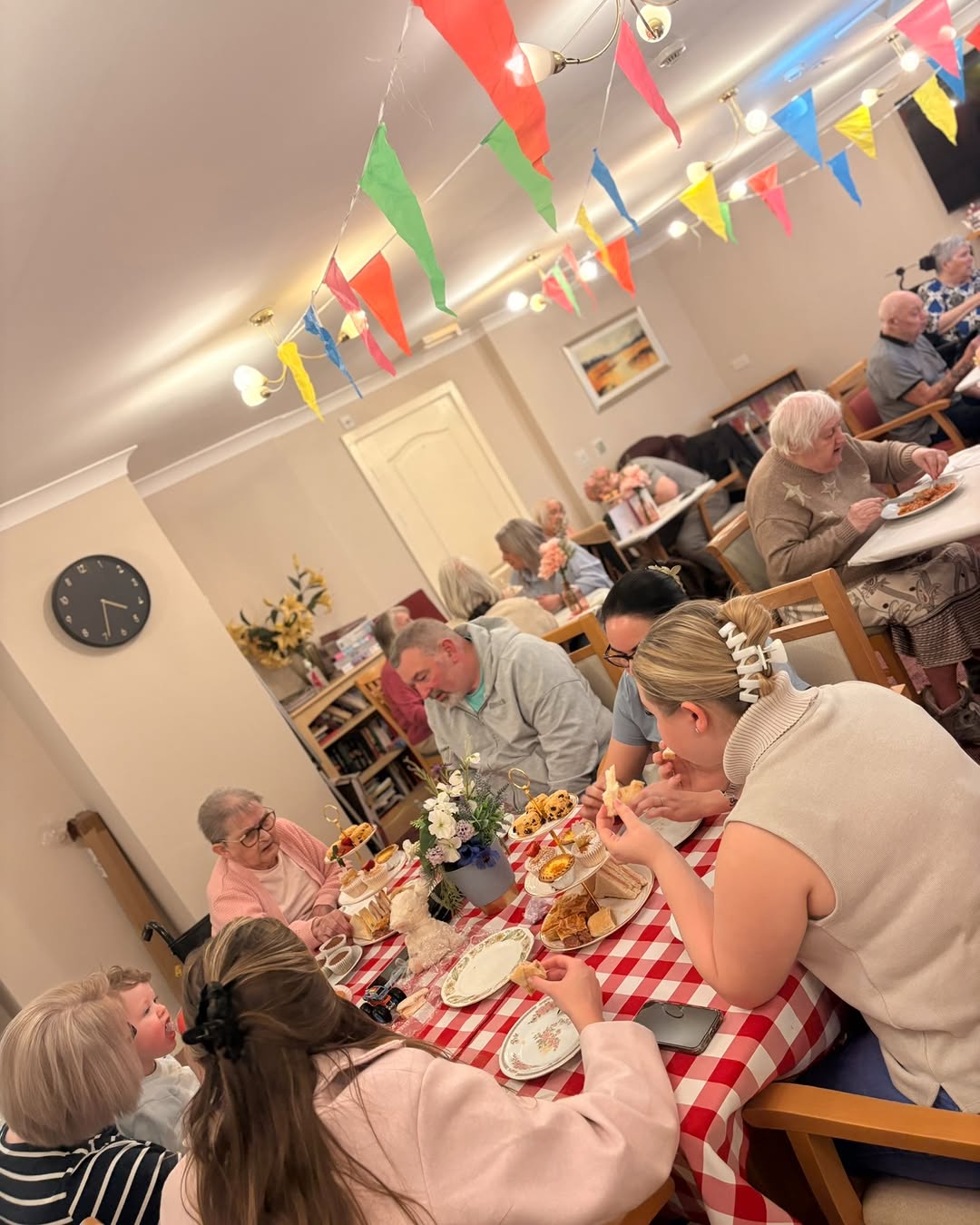 #lindisfarneshotton 

What a truly special Mother’s Day we shared here at our home 💐

Our residents enjoyed a beautiful afternoon tea surrounded by their loved ones, filled with laughter, sweet treats, and precious moments together. It was wonderful to see so many families come together to celebrate the incredible mothers, grandmothers, and mother figures who mean so much to us all.

Thank you to everyone who joined us and helped make the day so memorable. The smiles say it all 💖