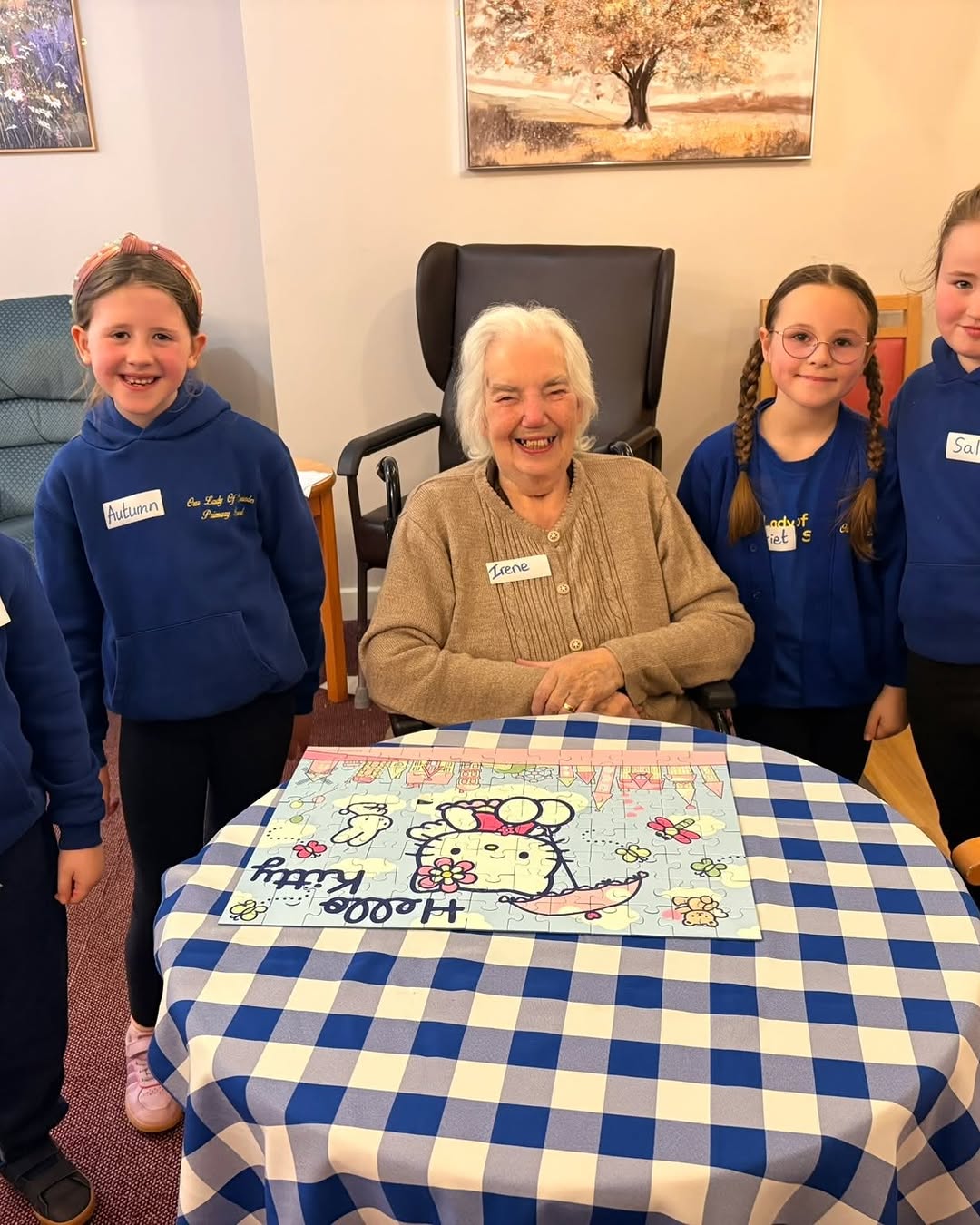 #lindisfarneshotton 

What a wonderful morning spent with our local school children! 😊

Our residents had a fantastic time chatting, laughing, and sharing stories from their lives, including their work history and memorable life experiences. It was just as special hearing the children talk about their dreams and ambitions for the future.

Together, they enjoyed a range of activities including dominoes, colouring, and solving puzzles — creating plenty of smiles along the way.

Moments like these truly show the value of bringing generations together. Our residents loved every minute, and we can’t wait to welcome their friendly faces back again soon! 💛