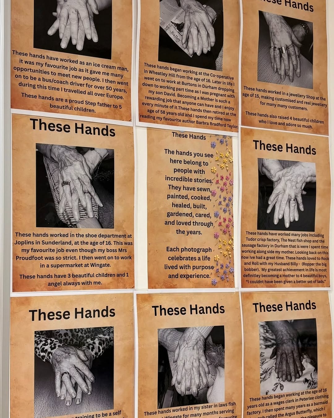 #lindisfarneshotton 

Our “These Hands” wall is a beautiful way to celebrate the lives, stories, and experiences of our residents. 🤲💙

Every pair of hands tells a story — hands that have worked hard, cared for loved ones, created memories, overcome challenges, and lived through incredible moments in history. Through this display, we are able to learn more about the amazing journeys our residents have been on and honour the lives they continue to share with us every day.

Sometimes a simple handprint can say more than words ever could. 💫