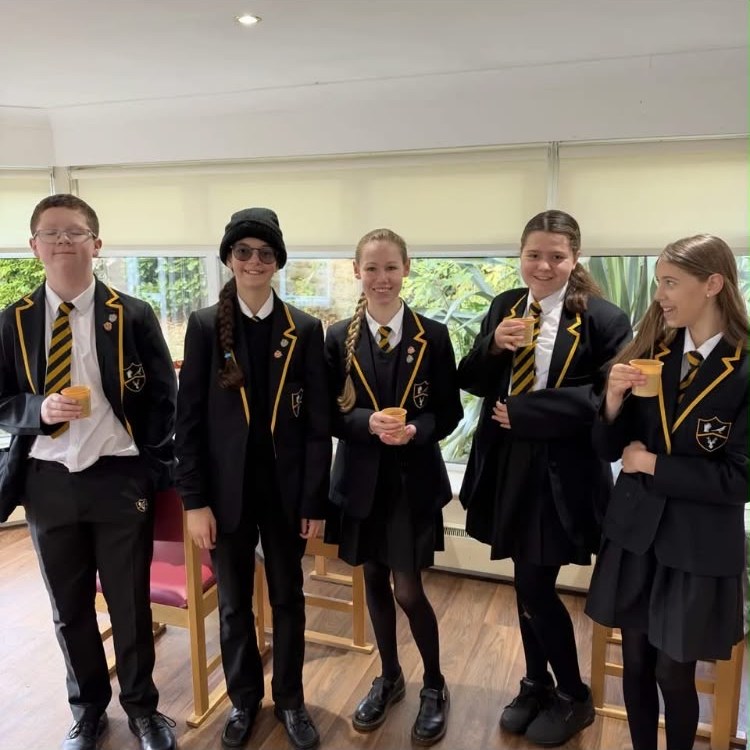 #stmarysnursinghome 
Yesterday, we had a visit from Park View School who asked if they could help tidy our garden, of course we said yes. 

Thank you, Park View for your help and the treats that you gave for the service users. 

Hope you enjoyed the hot chocolate 🥰
